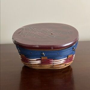 Longaberger Stars and Stripes basket bundle 2009